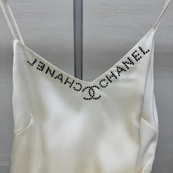 Chanel 2026 Dress Cream Polyester 356979