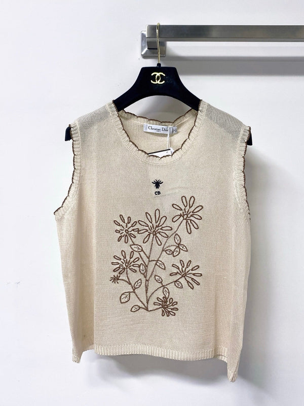 CD 2026 Knit Vest Polyester 488001