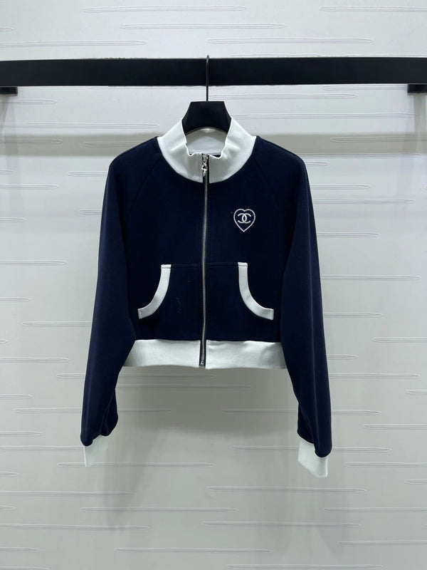 Chanel 2026 Stand Collar Jacket and Trousers Suit Polyester