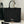 CD 2026 Book Tote Bag With Red Beetle-shaped Embellishments Black Canvas 288481