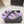 CC 26s Sandals Purple Beige Leather Raffia 632395