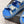 CC 26s Sandals Blue Beige Leather Raffia 632398
