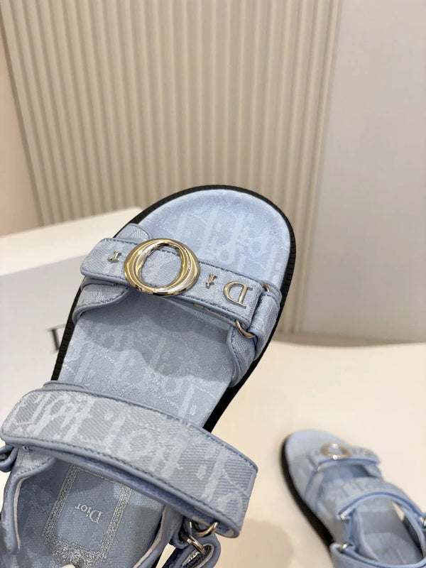 CD 2026 Sandal Fabric Leather 846482