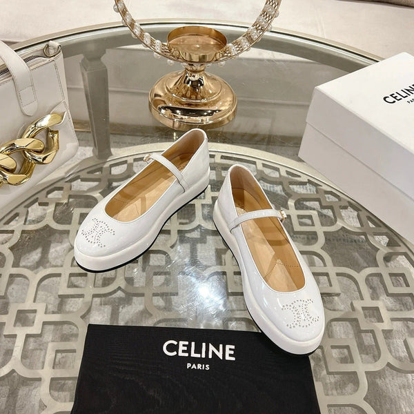 CL 26 Mary-Jane Ballerina Shoes Patent Calfskin 736544