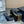 CD 26s Beach Sandals Black Sheepskin 665321