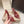 CL 26SS High-Heeled Slippers 100 Dark Red Mesh Rhinestone Leather 658051