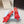 PRA 2026S Slingback 70 Scarlet Red Mesh Leather 657733