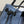 CC 2026 Shopping Bag 31cm Blue Black Denim Calfskin