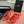 YSL 26ss Pointed High Heels Sandals 110 Orange Silk Leather 648789