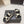 CC 26s Sandals Black Beige Leather Raffia 632396