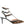 VT Rockstud Heeled Sandals 65 Leopard-Print Calf Hair