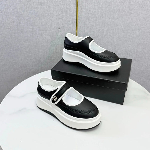 CC 2026 Platform Mary Jane Shoes Lambskin 801466