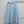 Miumiu 2026 Pleated Midi Skirt Blue Cotton 351548