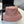 MM BUCKET IN PEACHY PINK VELVET WITH LOGO