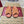 GG SLIDES IN BURNT ORANGE SUEDE WITH EMBOSSED LOGO STYLE 11