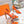 HM 26ss Sandals 85 Orange Suede 601236