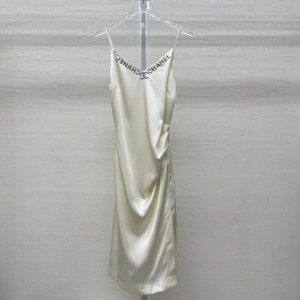 Chanel 2026 Dress Cream Polyester 356979