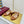 THONG SANDALS IN BROWN LAMBSKIN PRINTED LOGO WITH GOLD HARDWARE