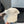 MM BASEBALL CAP IN CREAM WHITE VELVET