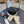 STRAW HAT BOW WITH PEARL BLACK 672699