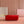 SUEDE BAG 22 RED GOLD HARDWARE