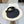 MM FASHION VISOR CAP IN BLACK AND WHITE WITH LOGO TEXT EMBROIDERY