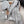 THREE-PIECES SET IN PALE GRAY WOOL AND ACRYLIC 406556