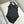 CC BIKINI SWIMSUIT SET BLACK AND RUFFLED TRIM 622180