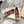 VT 26s Mary Jane Ballet Flats Beige Burgundy Lambskin 611368