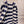 Miumiu 2026 Striped Hoodie Grey mix Blue Cotton
