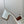 HIGH HEEL IN CREAM WHITE LAMBSKIN OSTRICH SKIN