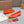 Classic Ballet Shoes In Orange Suede