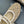 CC Flat Mary Jane 25ss In Beige Embellished With Rhinestones
