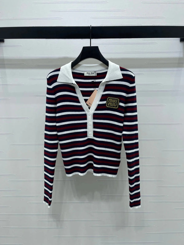 MIUMIU KNITTED SWEATER STYLE 454