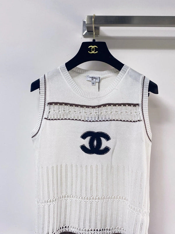 CC 2026 Björn's Knit Vest White Logo CC Nitrile Cotton 471924