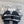 CD 26s Flat Slippers Black White Canvas Rubber 648130
