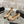 CC 26s High Heels Pump 85 Beige Black Sheepskin 627009
