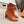 HM HILONA 6 CM ANKLE BOOTS IN BRONZE BROWN CALFSKIN AND SUEDE