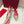 VLOGO SIGNATURE CREPE PINK CALFSKIN FLAT SLINGBACK PUMP