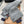 SET SCARF AND HAT IN PALE GRAY WOOL AND RABBIT FUR 388992