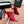 YSL 26ss Pointed High Heels Sandals 110 Dark Red Silk Leather 648787