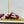 THONG SANDALS IN RED FABRIC PRINTED LOGO WITH GOLD HARDWARE