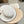 FLAT STRAW HAT WHITE 672721