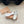 BALLET FLAT SHOES IN WHITE MESH AND BEIGE SUEDE