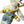 LV White mix Colors Rabbit Charm