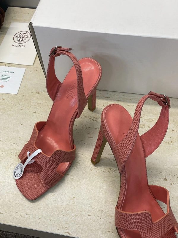HM 26ss High Heel Sandals 105 Soft Pink Cowhide 607110