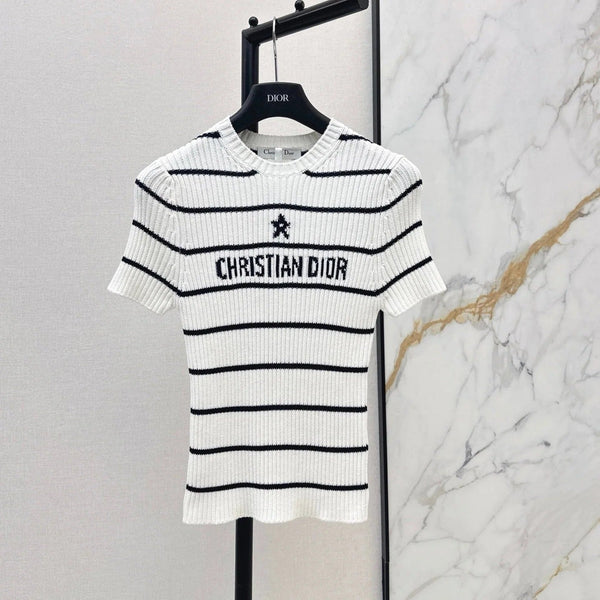 DIOR 25S SHORT-SLEEVE SWEATER 541
