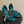 HM 25S HIGH-HEEL SANDAL 105 MM IN DARK BLUE SUEDE