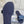 CD 26s Flat Slippers Navy Blue Monogram Canvas Rubber 648133