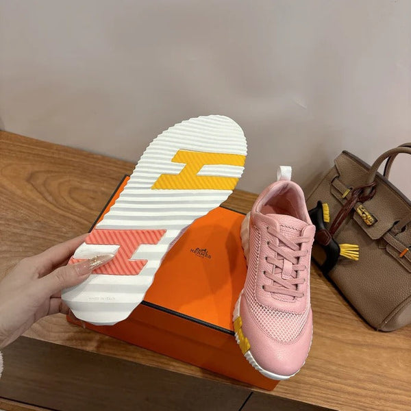 HM 26ss Sneakers Pink Leather 638568